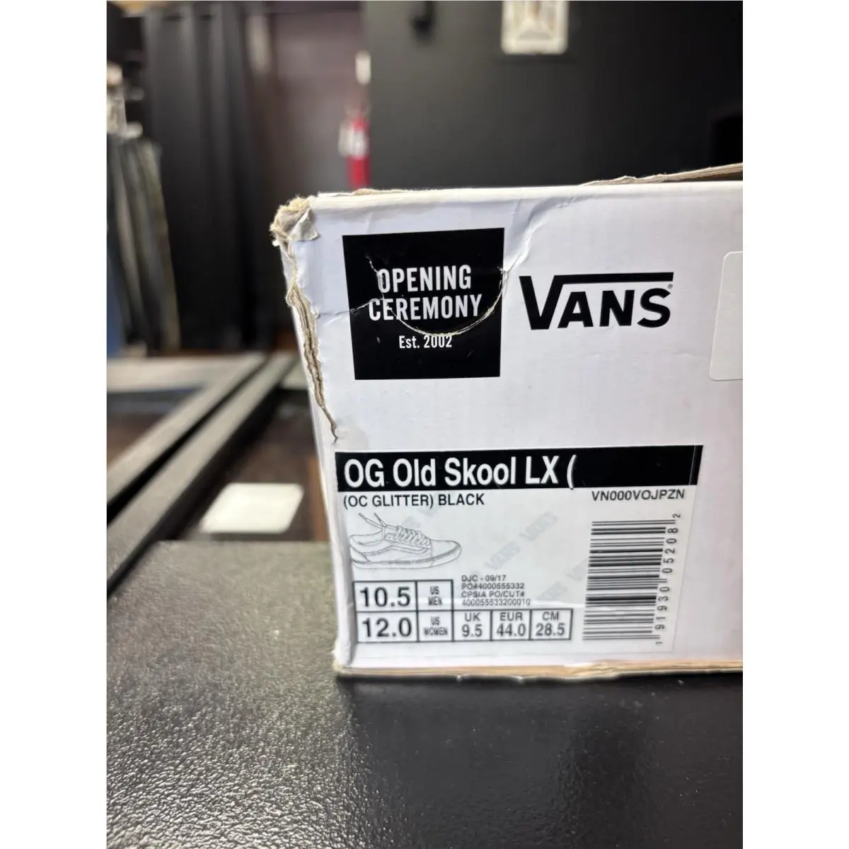 Vans shoes - Vans OG Old Skool LX - VN000VOJPZN - Black 5