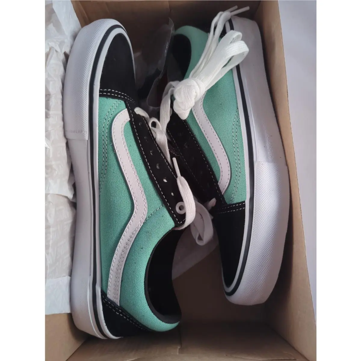 Vans shoes - VANS Old Skool Pro - Old Skool Pro - black / jade 1