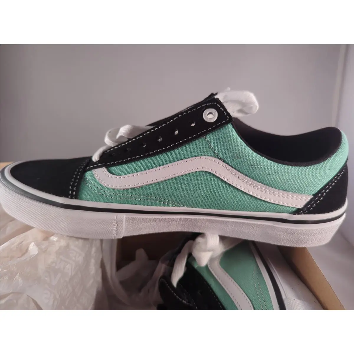 Vans shoes - VANS Old Skool Pro - Old Skool Pro - black / jade 2