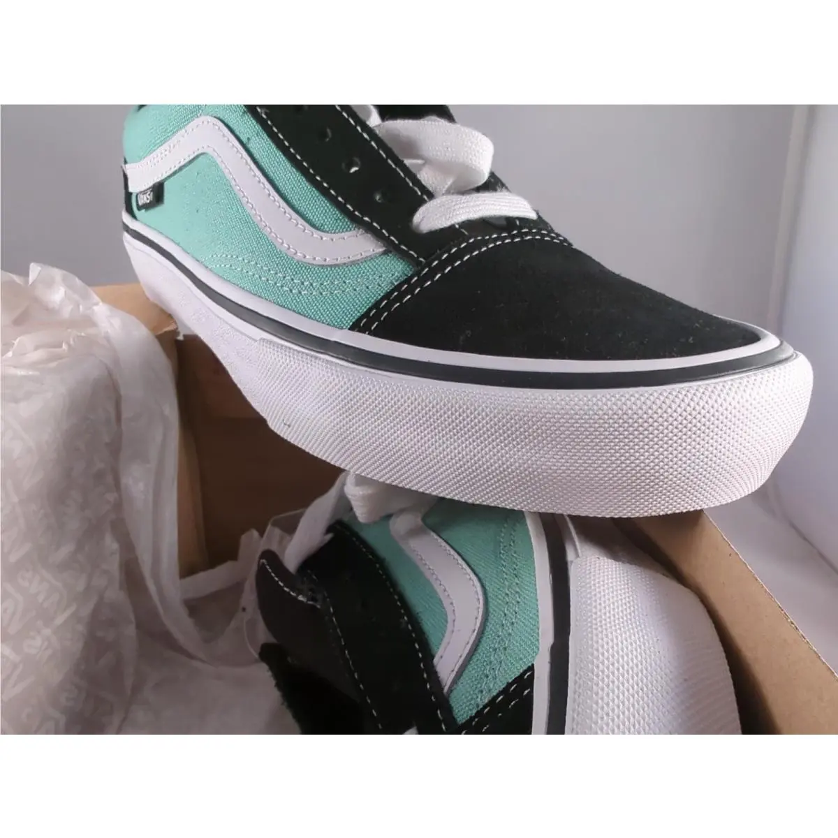 Vans shoes - VANS Old Skool Pro - Old Skool Pro - black / jade 5