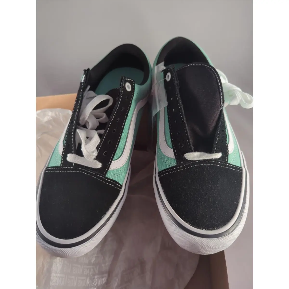 Vans shoes - VANS Old Skool Pro - Old Skool Pro - black / jade 6