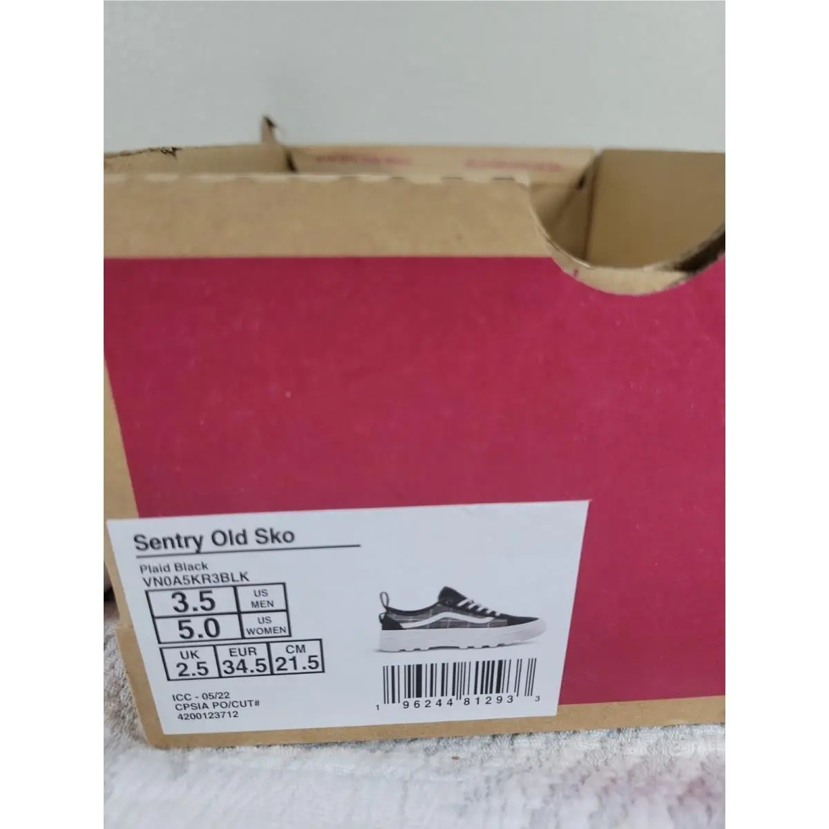 Vans shoes - Plaid 0