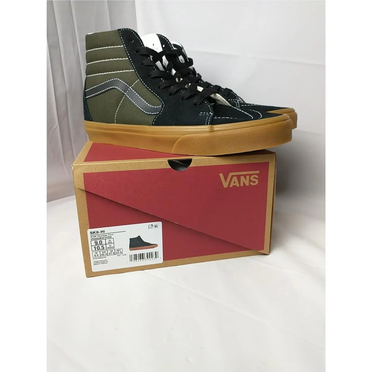 Vans shoes - VANS Sk8-Hi - Green (UPC: 198266390239) 15