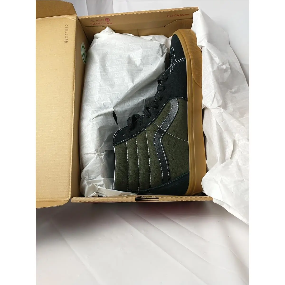 Vans shoes - VANS Sk8-Hi - Green (UPC: 198266390239) 17