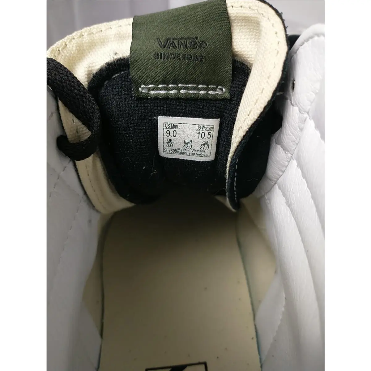 Vans shoes - VANS Sk8-Hi - Green (UPC: 198266390239) 10