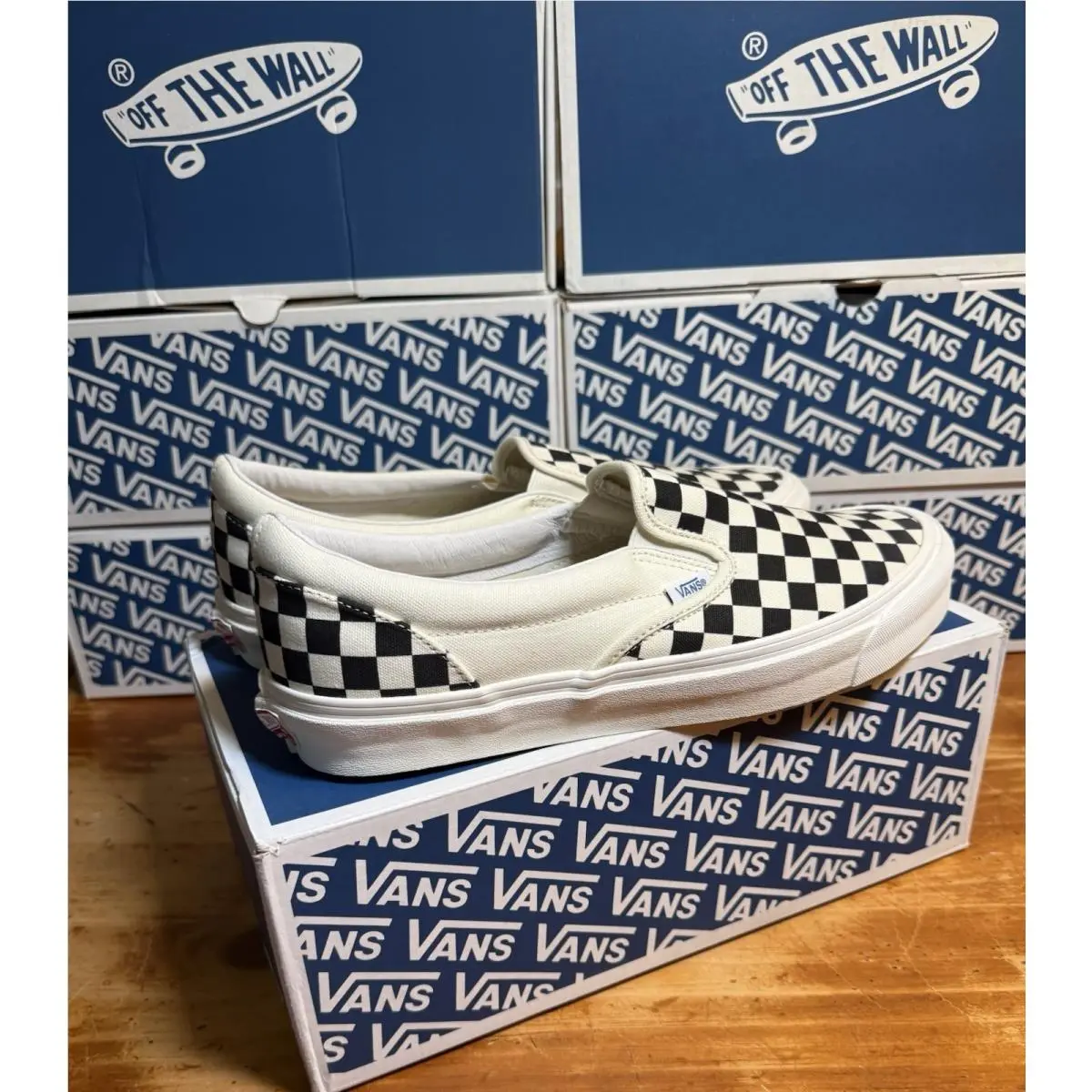 Vans shoes - VANS Slip-On - VN000UDFF8L - Ivory 4