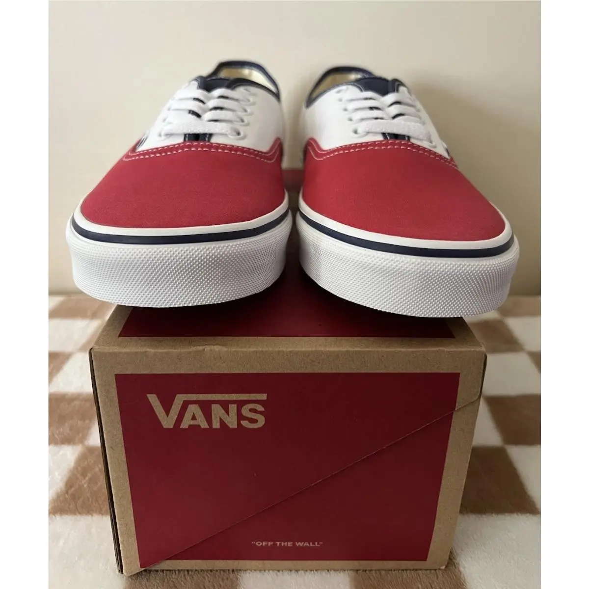 Vans shoes - VANS Authentic - Authentic - VN000EGARWB - Red/White/Blue 5