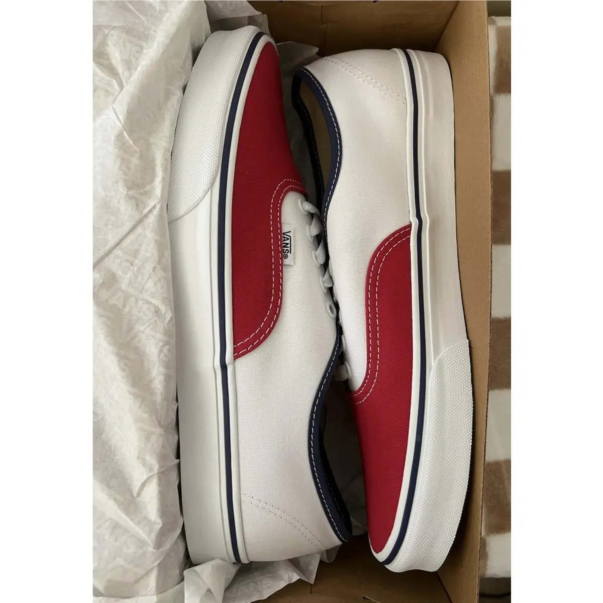 Vans shoes - VANS Authentic - Authentic - VN000EGARWB - Red/White/Blue 11