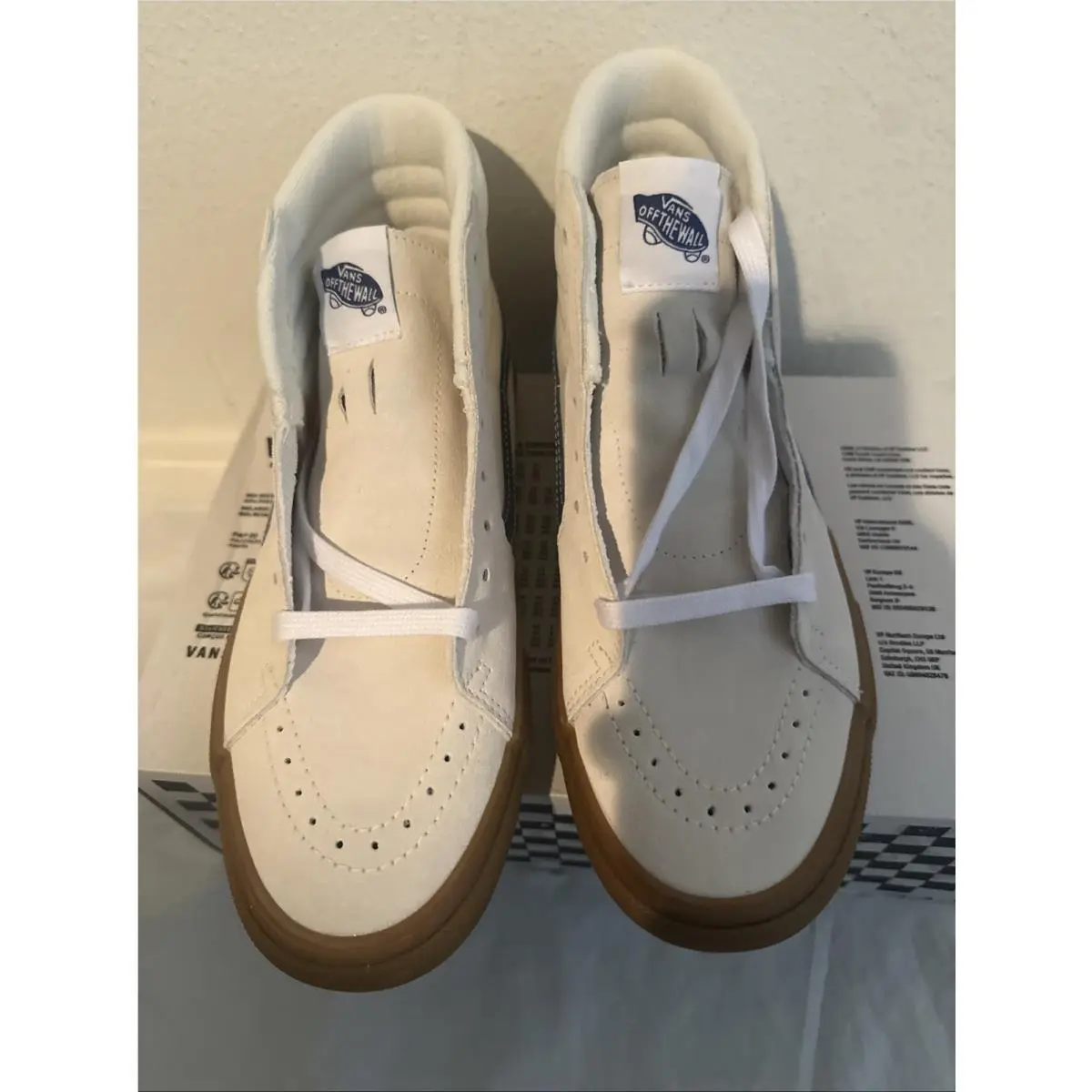 Vans shoes - VANS Sk8-Hi - VN0A2Z33SXO - Ivory 2