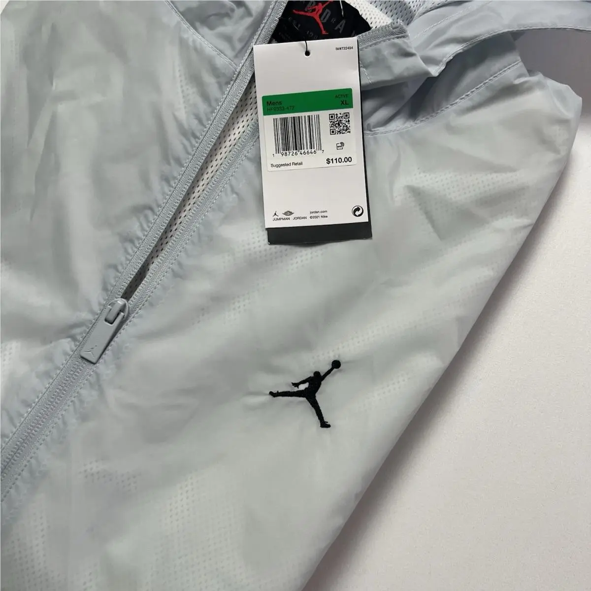 Nike clothing - JORDAN Brooklyn - Brooklyn - HF9333 HF9333-472 HF9333 472 - Aura Iced Carmine (UPC: 198726466467) 6