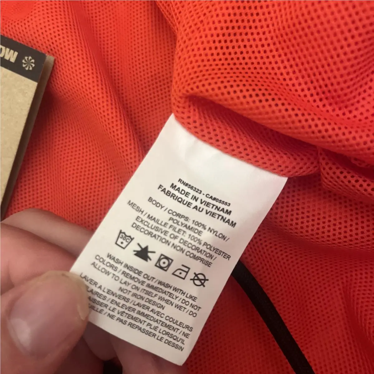 Nike clothing - Nike Air Windrunner - Air Windrunner - Orange 5