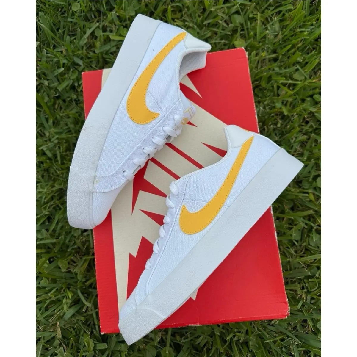 Nike shoes - CD5405102 - CD5405102 - white / yellow 0