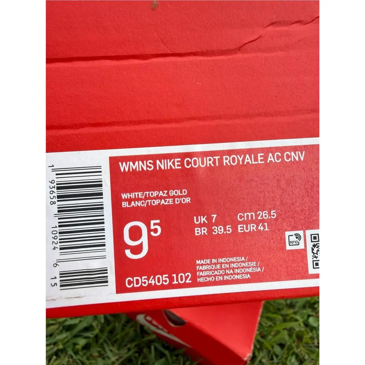 Nike shoes - CD5405102 - CD5405102 - white / yellow 6