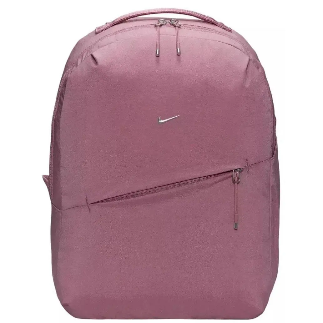 Nike Aura Backpack 24L Elemental Pink/silver Travel Carry On Book Bag