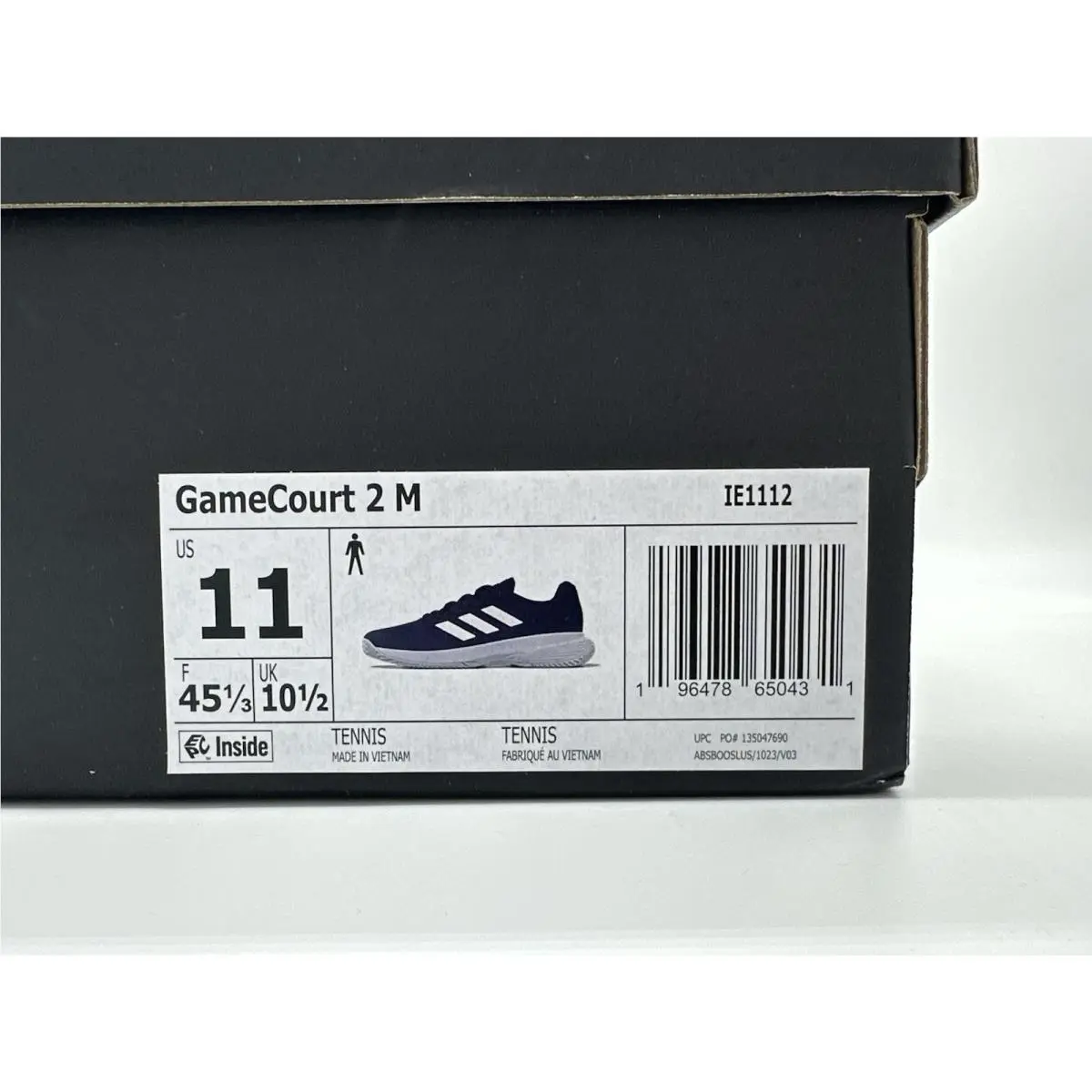 Nike shoes - adidas Adizero Ubersonic 5 - adidas Adizero Ubersonic - IE1112 - Collegiate Navy / Cloud White / Core Black (UPC: 197617262539) 8