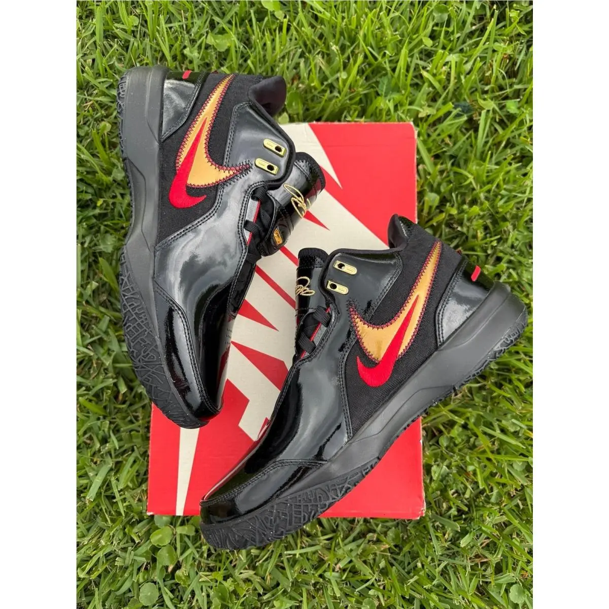 Nike shoes - Nike Zoom LeBron NXXT Gen - black / red 0