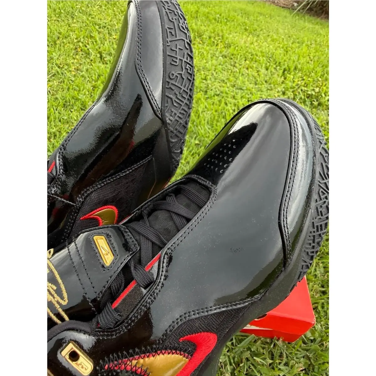 Nike shoes - Nike Zoom LeBron NXXT Gen - black / red 2