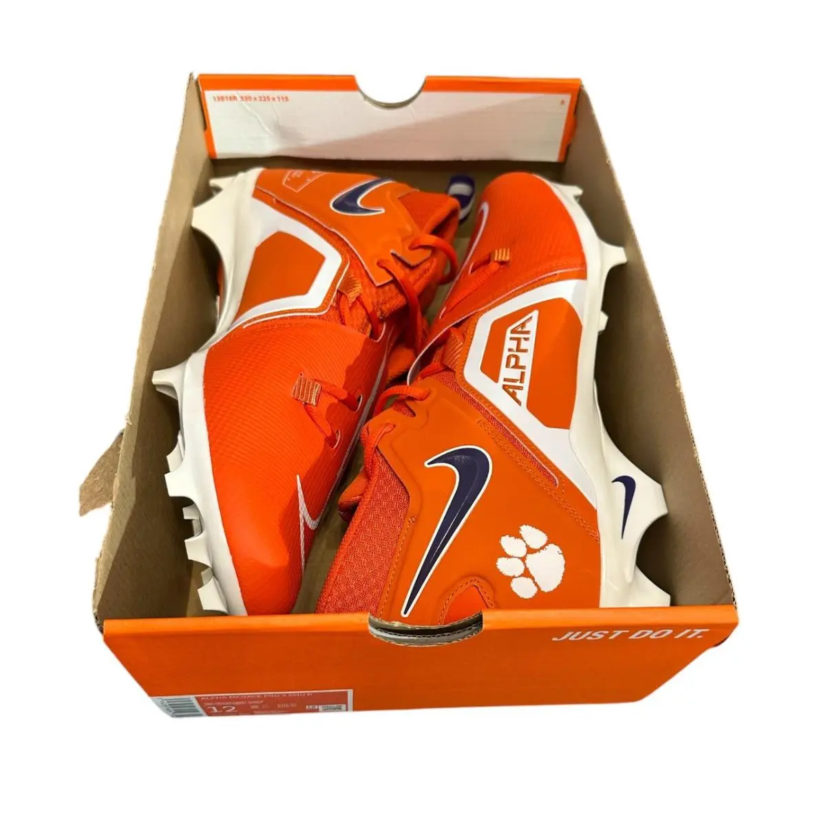 Nike shoes - Nike Alpha Menace - Alpha Menace - DH3355-800 - Orange (UPC: 195239260049) 1