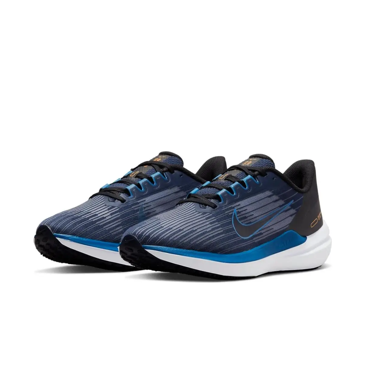 Nike shoes - Nike Air Winflo - Air Winflo - Black/Blue 2