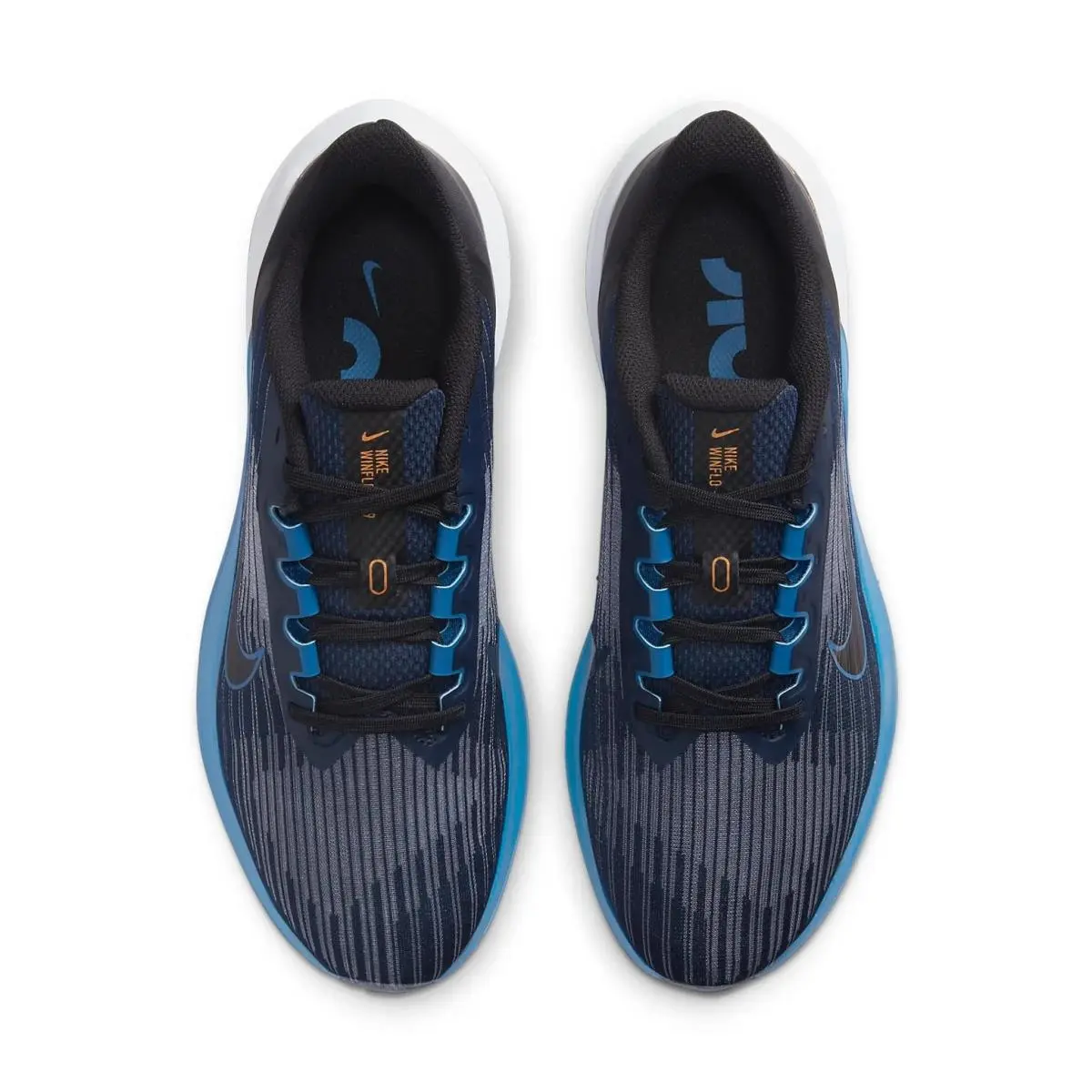 Nike shoes - Nike Air Winflo - Air Winflo - Black/Blue 3