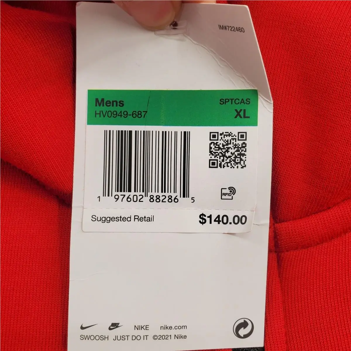 Nike clothing - Red 4