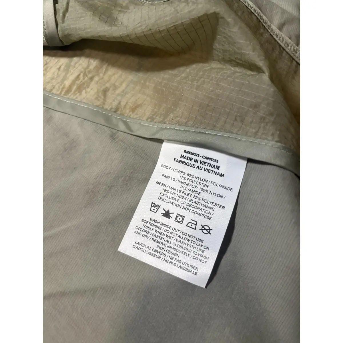 Nike clothing - Nike Trail - Trail - FN4002-276 - Olive (UPC: 0197594165762) 11
