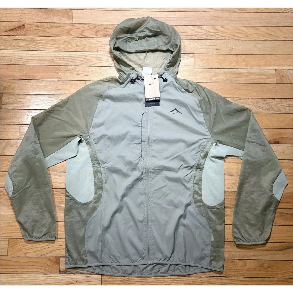 Nike clothing - Nike Trail - Trail - FN4002-276 - Olive (UPC: 0197594165762) 4
