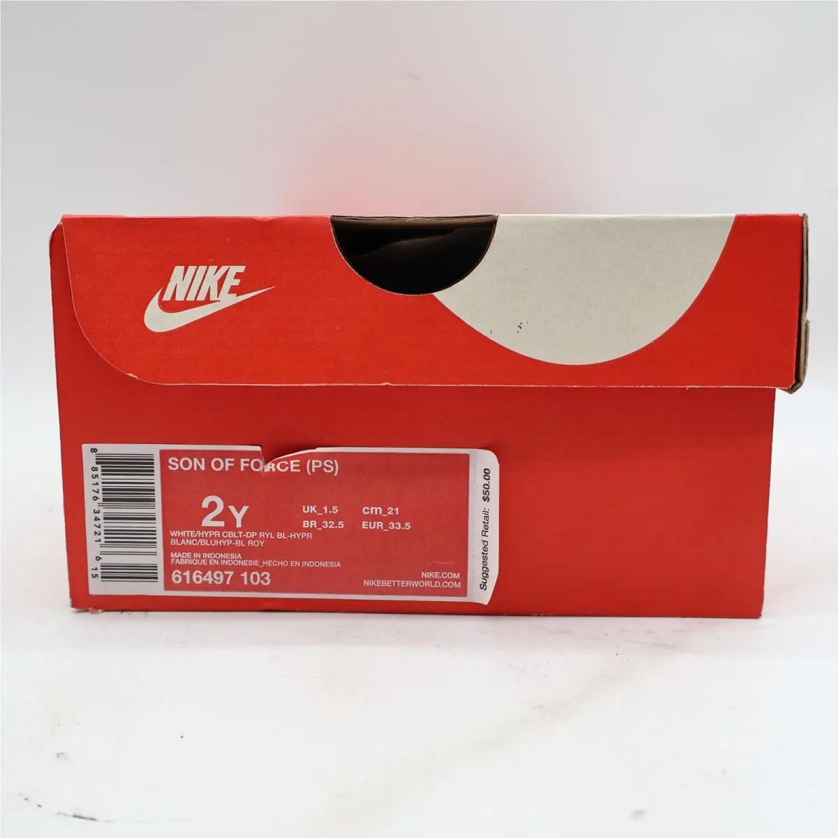 Nike shoes - Nike Son of Force PS - Blue 6
