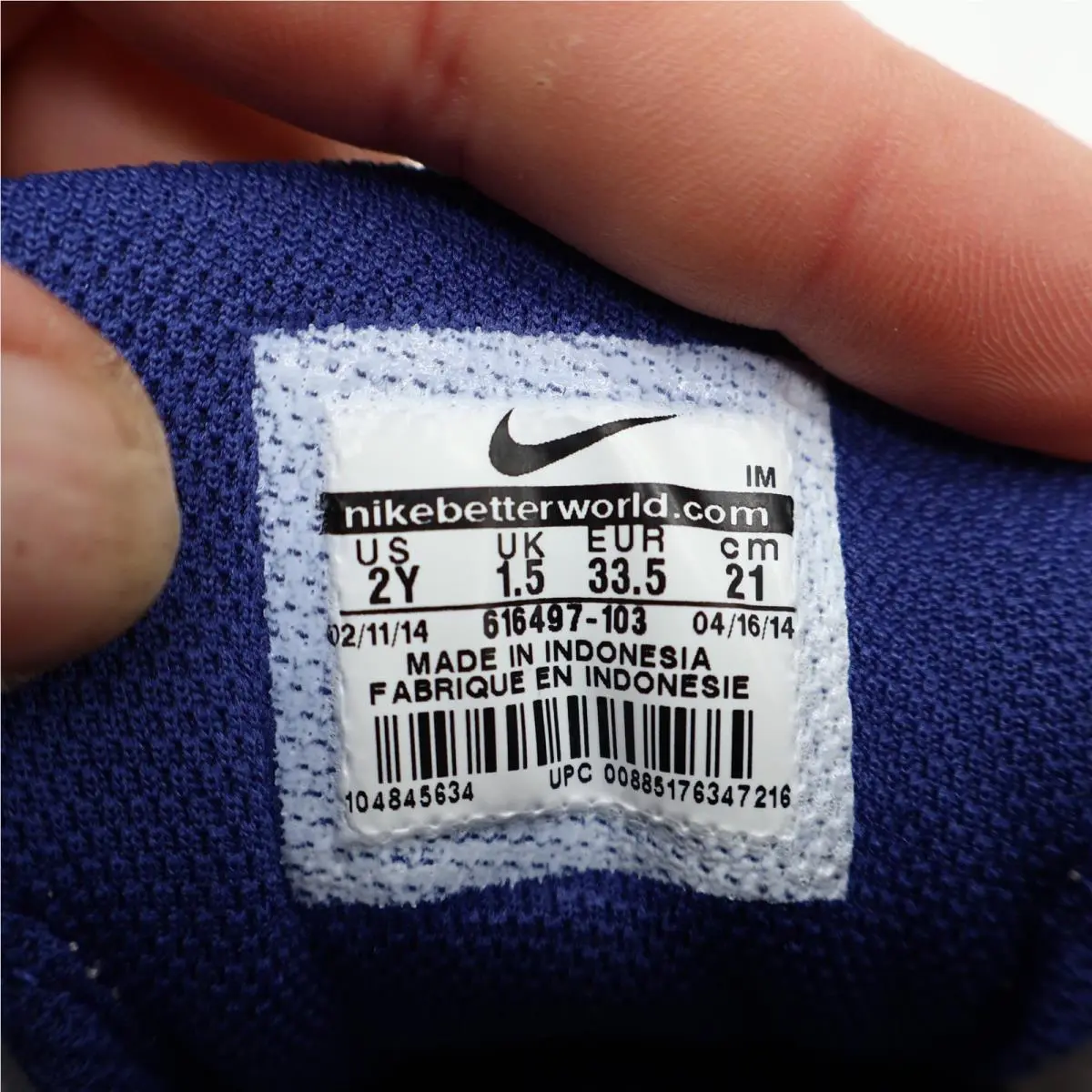Nike shoes - Nike Son of Force PS - Blue 5