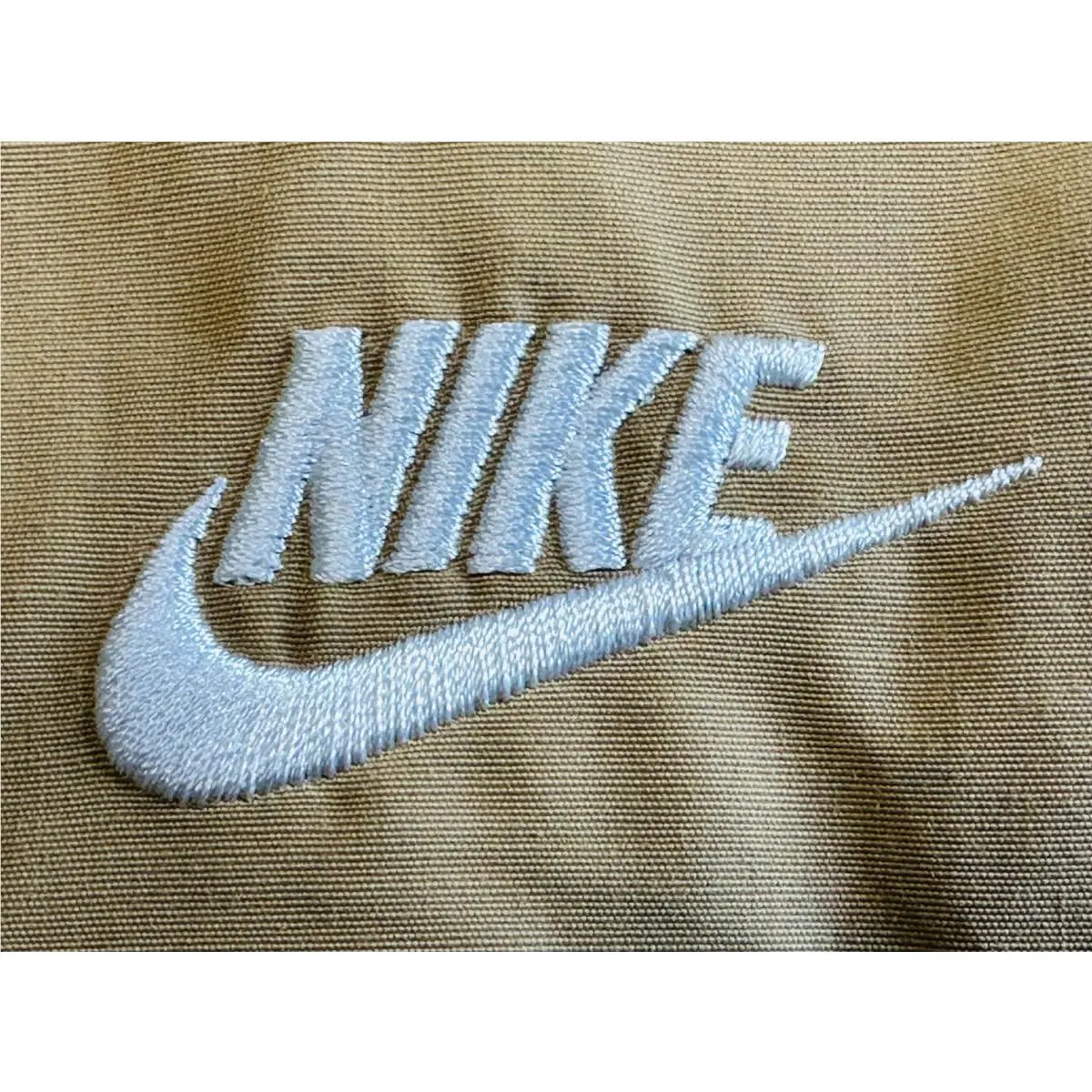 Nike clothing - Nike Club Futura Jacket - Club Futura Jacket - FZ0656-297 - Parachute Beige (UPC: 198484543868) 4