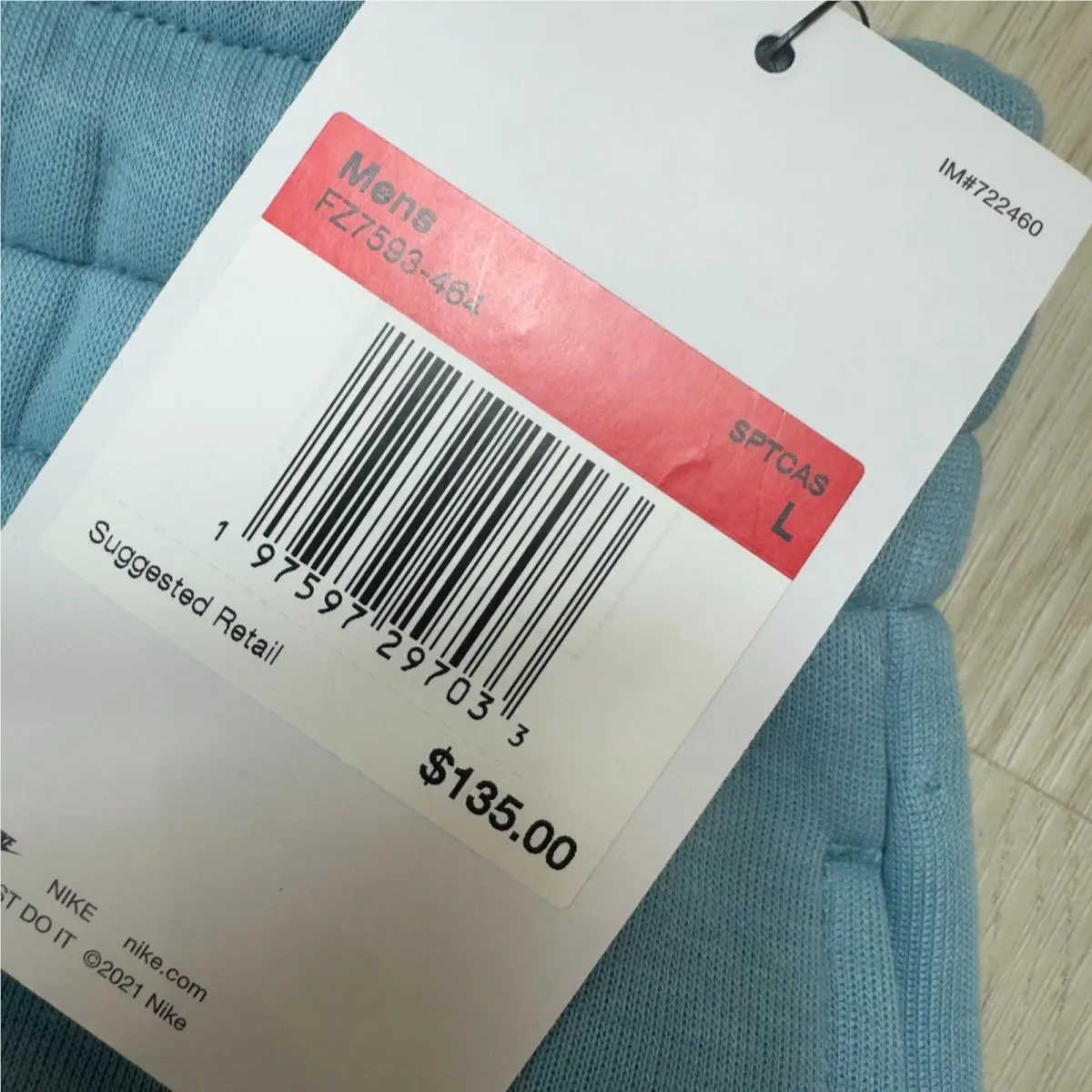 Nike clothing - Nike Challenger - Challenger - Blue (UPC: 197597297033) 5