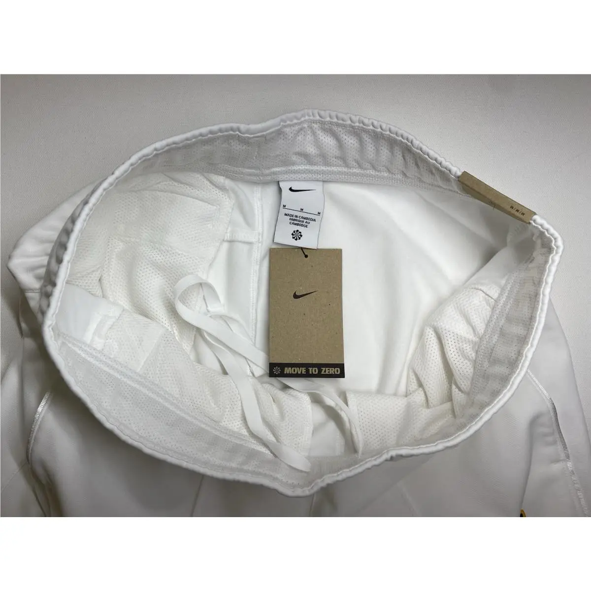 Nike clothing - NikeCourt Men`s Heritage Tennis Pants - DC0621-100 - White 1