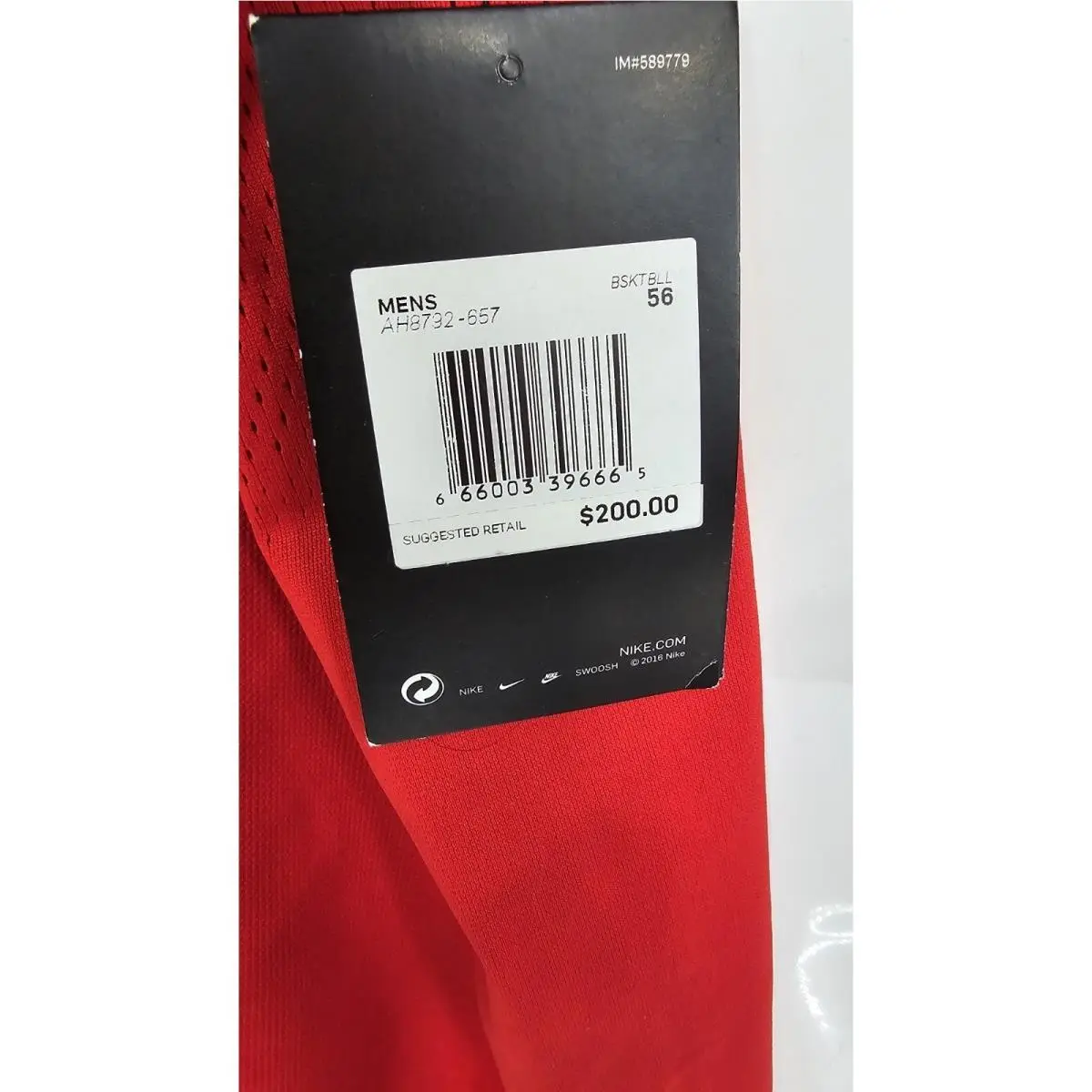 Nike clothing - Nike Aeroswift NBA Authentics - Aeroswift NBA Authentics - AH8792657 - Red 2