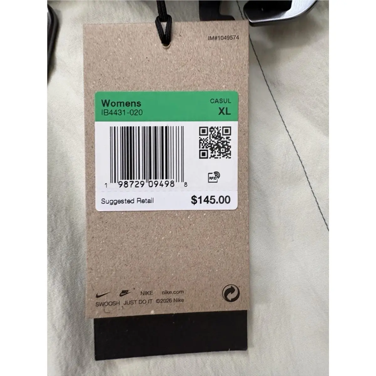 Nike clothing - IB4431020 - IB4431020 - Beige (UPC: 0198729094988) 3