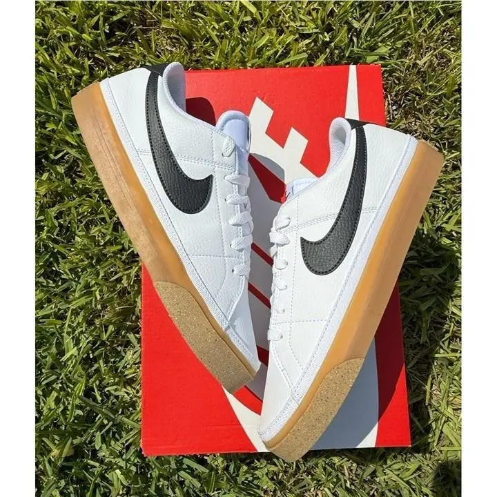 Nike shoes - Nike Court Legacy - Court Legacy - white / gum 2