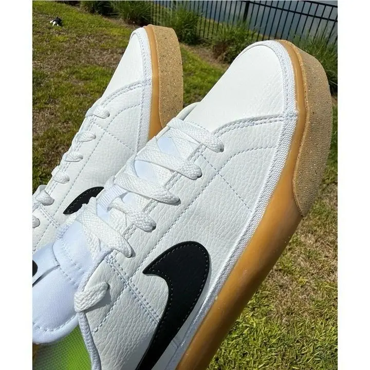 Nike shoes - Nike Court Legacy - Court Legacy - white / gum 3