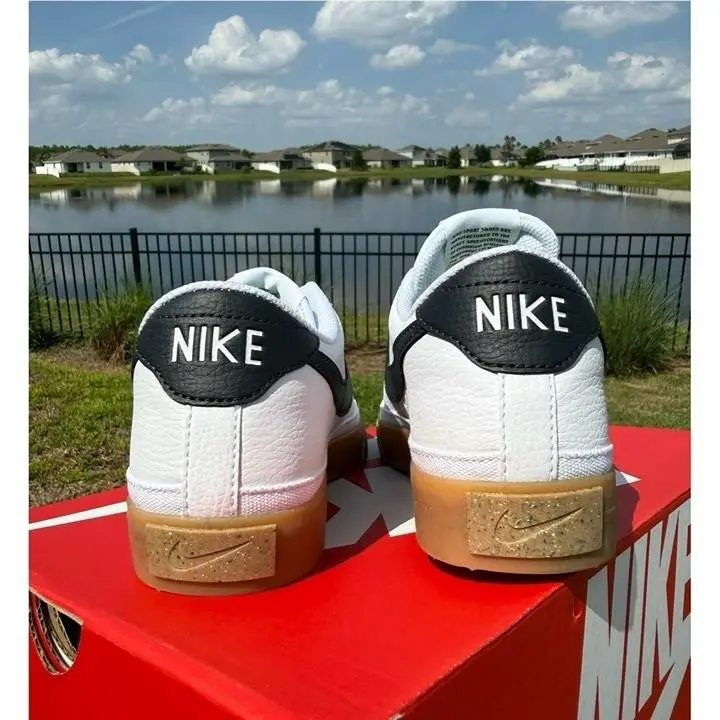 Nike shoes - Nike Court Legacy - Court Legacy - white / gum 5