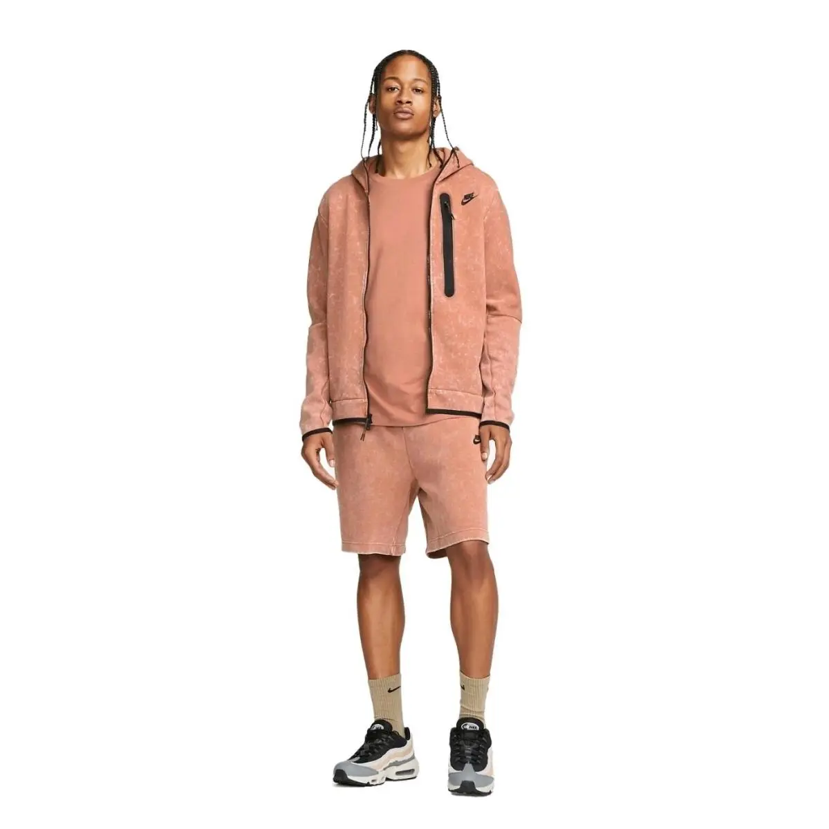 Nike clothing - Tech Fleece - Tech Fleece - DM6515215 - Wash Mineral Clay 6