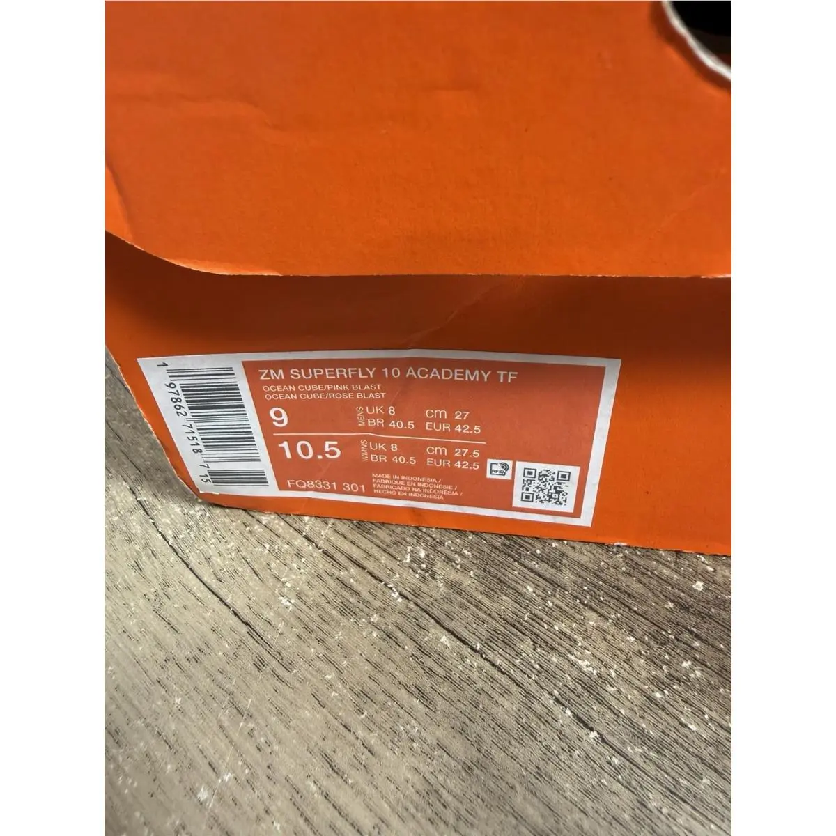 Nike shoes - Nike Zoom Mercurial Superfly 10 Academy TF - FQ8331-301 - Blue 8
