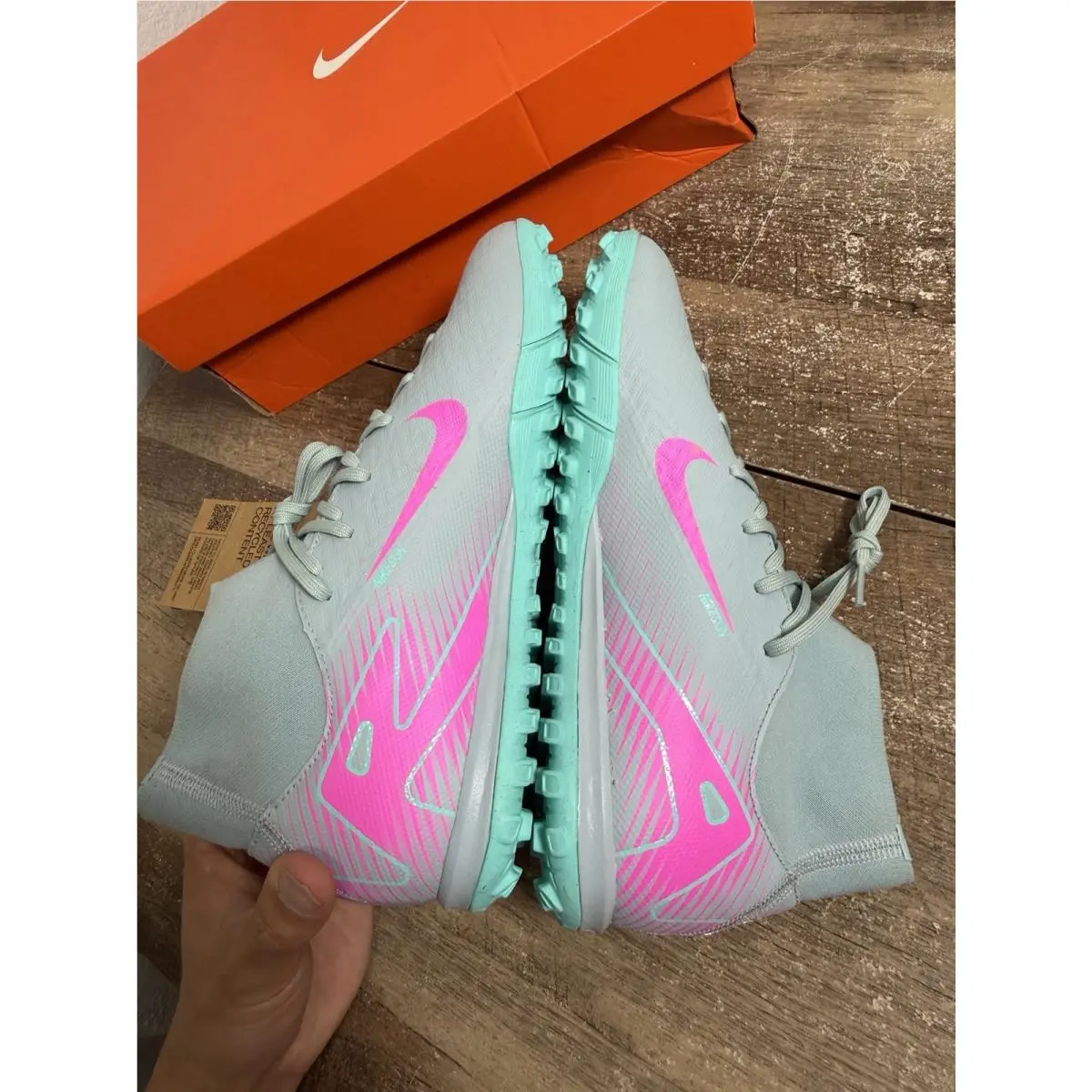 Nike shoes - Nike Zoom Mercurial Superfly 10 Academy TF - FQ8331-301 - Blue 3