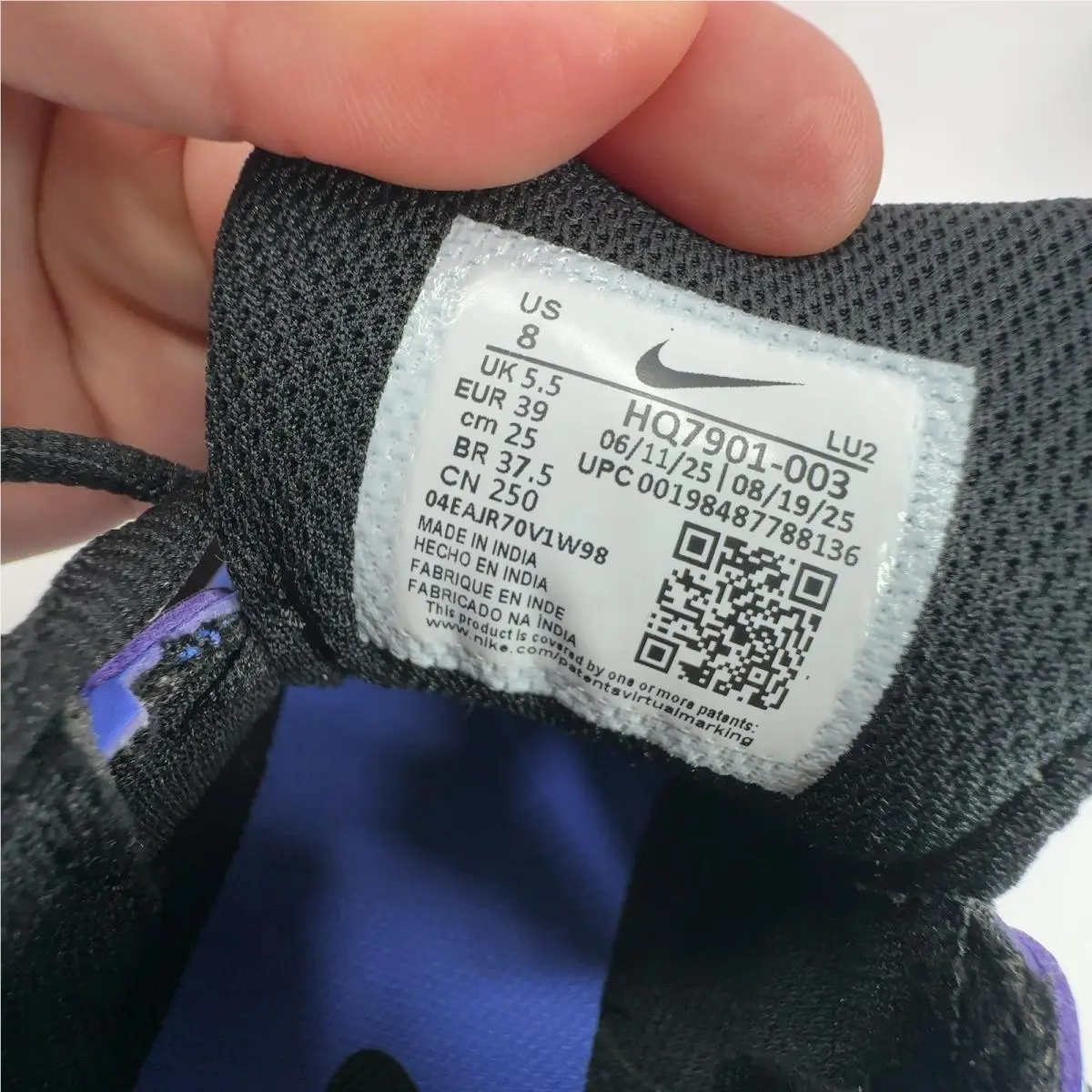 Nike shoes - V5 RNR - RNR - Blue 4