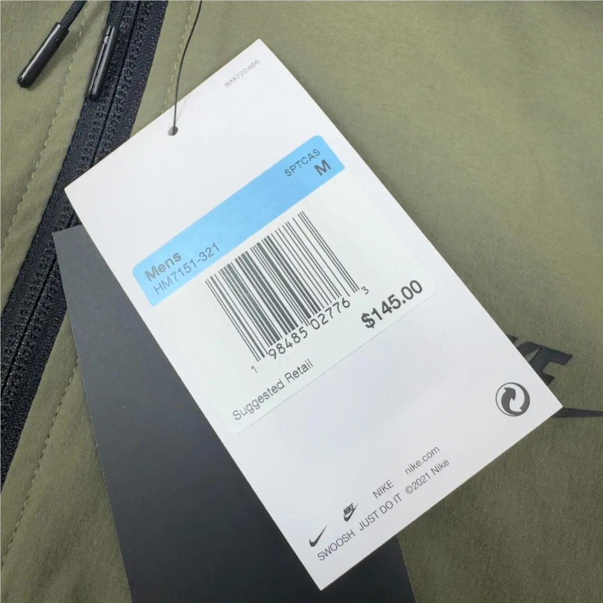 Nike clothing - Nike Tech - Tech - Green (UPC: 198485027763) 1