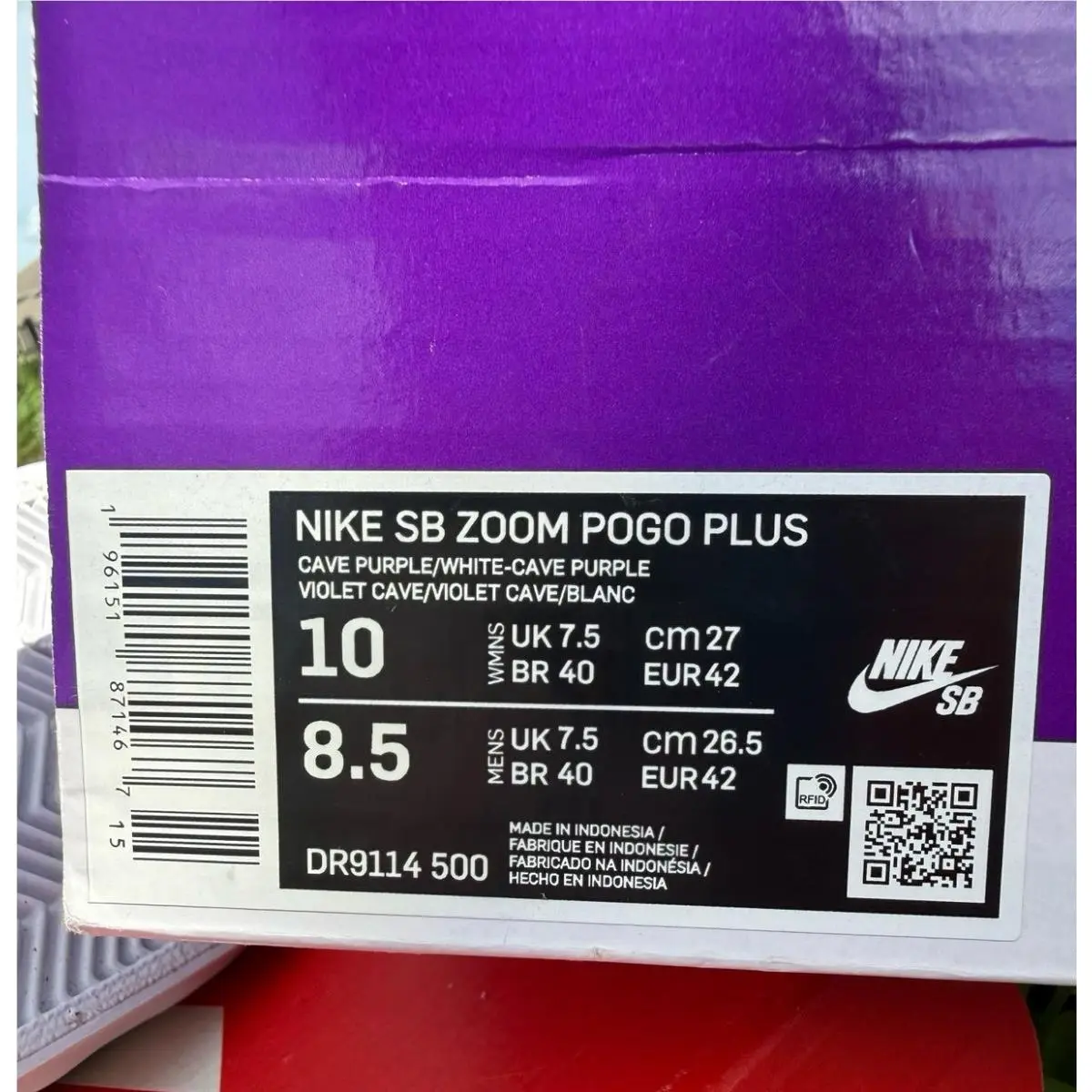 Nike shoes - Nike Sb Zoom - Zoom - DR9114-500 - White 5