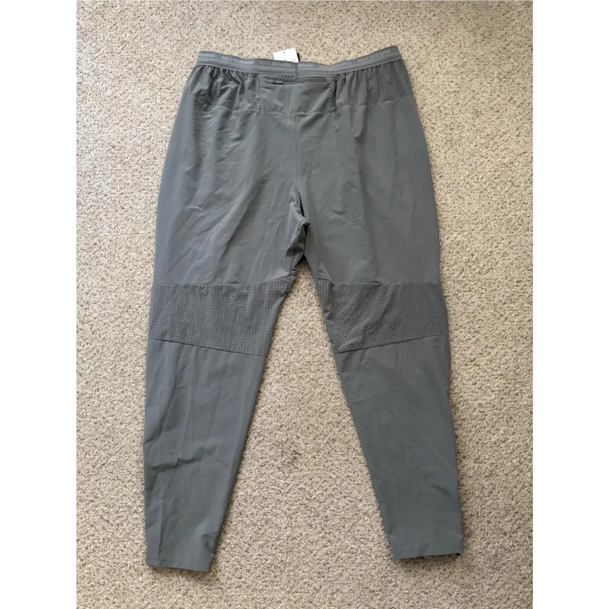Nike clothing - Nike Phenom Men`s Dri-FIT Woven Running Pants - DQ4745 - Gray 0