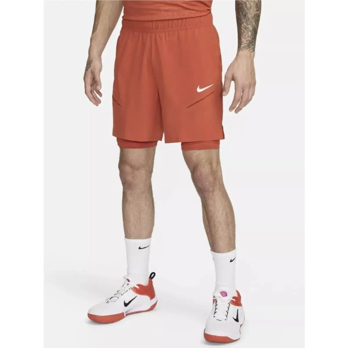 Nike clothing - Nike Court Tennis - Court Tennis - FD5284 - Orange (UPC: 0196977724985) 1