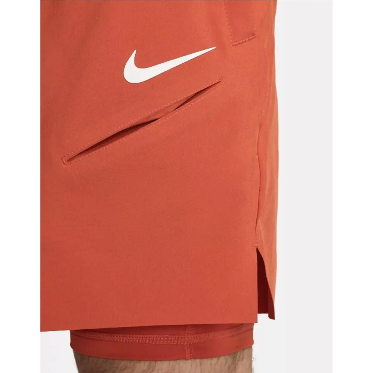 Nike clothing - Nike Court Tennis - Court Tennis - FD5284 - Orange (UPC: 0196977724985) 4