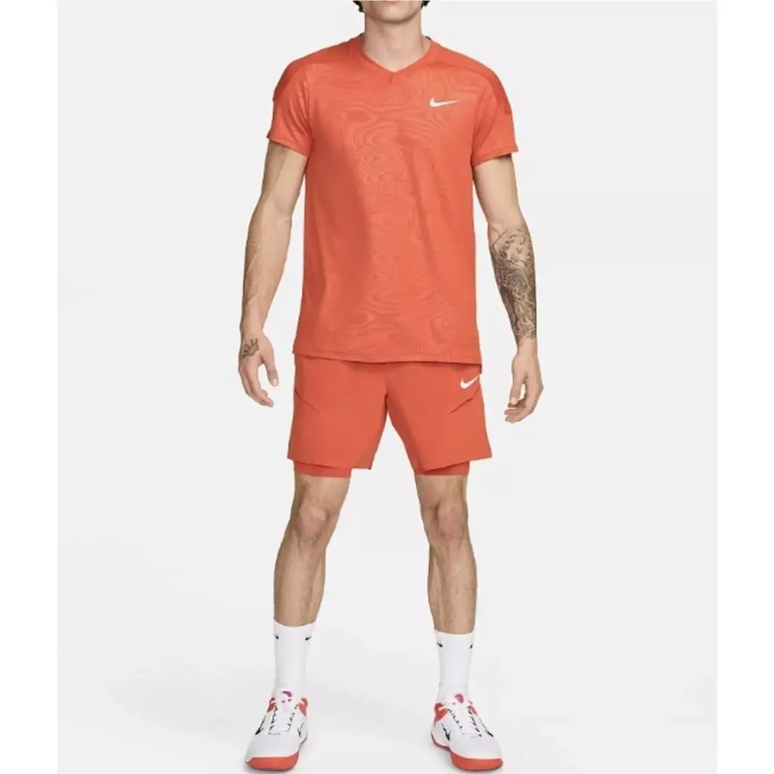 Nike clothing - Nike Court Tennis - Court Tennis - FD5284 - Orange (UPC: 0196977724985) 6