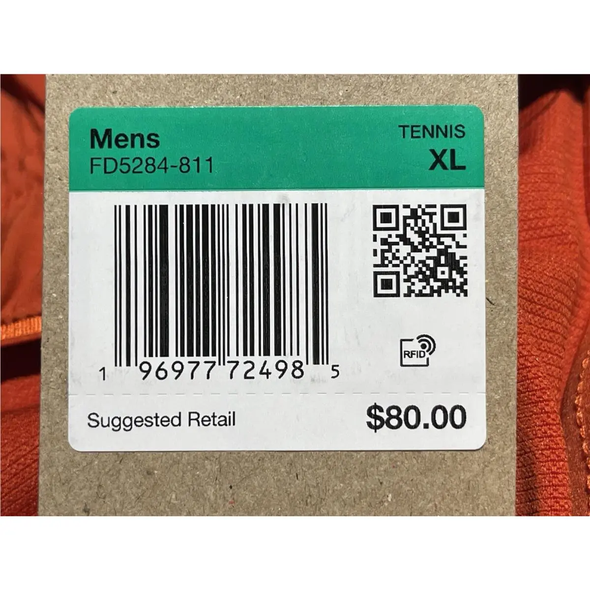 Nike clothing - Nike Court Tennis - Court Tennis - FD5284 - Orange (UPC: 0196977724985) 9