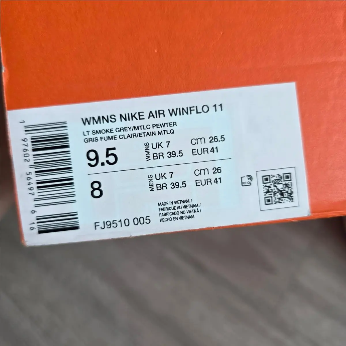Nike shoes - Nike Air Winflo 11 - Air Winflo - Gray 0