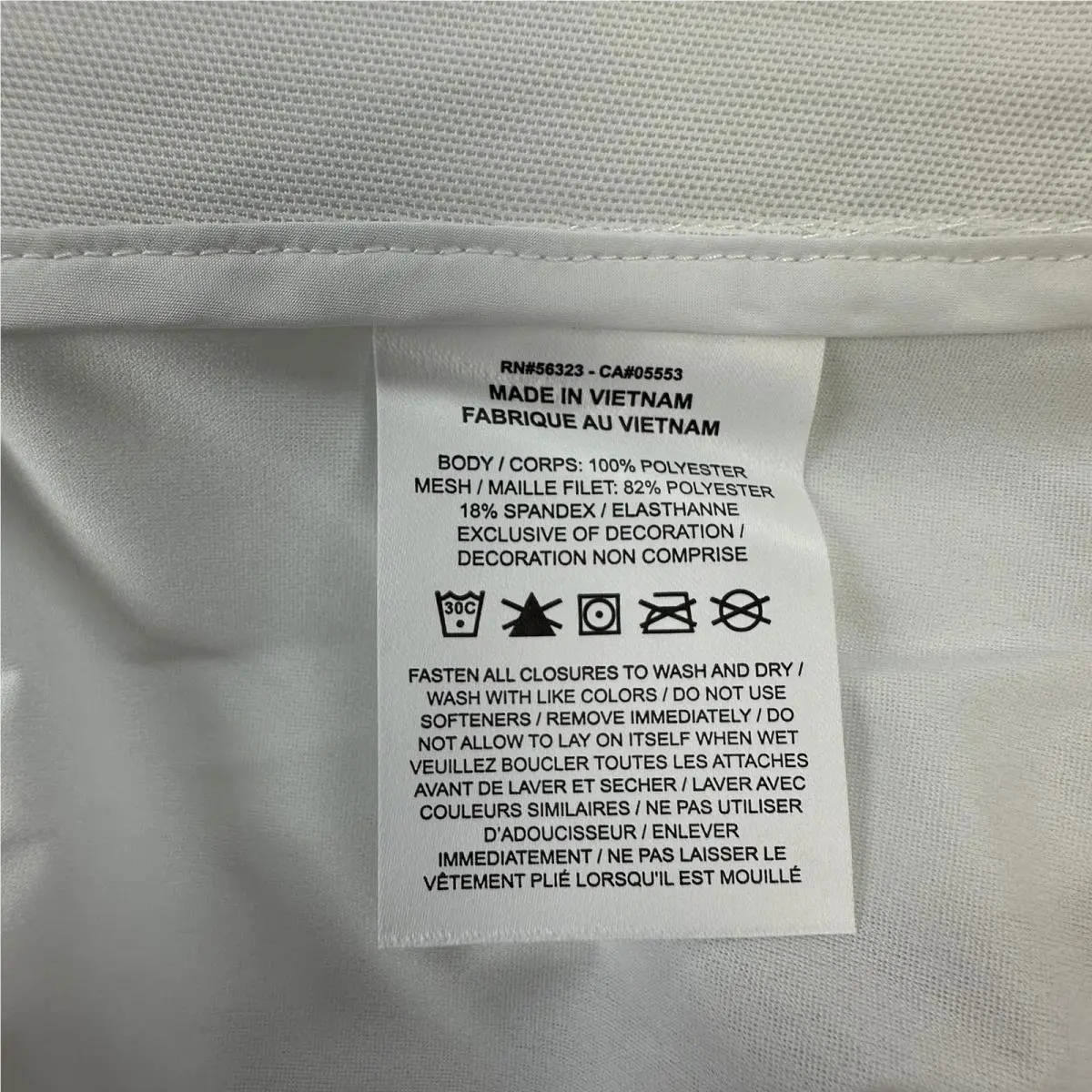 Nike clothing - White (UPC: 197598762370) 9